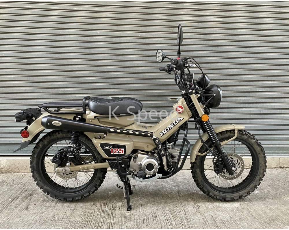 限定Ｗ特典付属 新品 ハンターカブ マフラー K-SPEED 黒 Diablo ct125